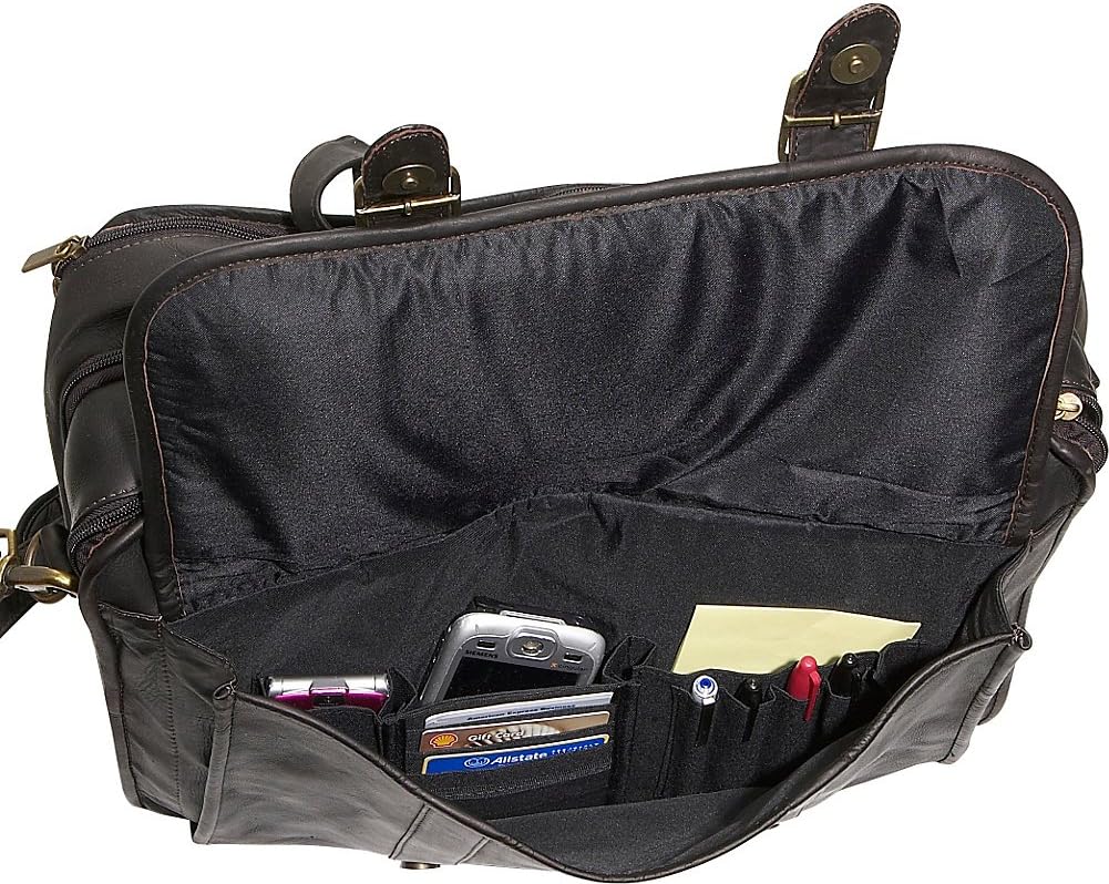 David King 100 Expandable Laptop Briefcase