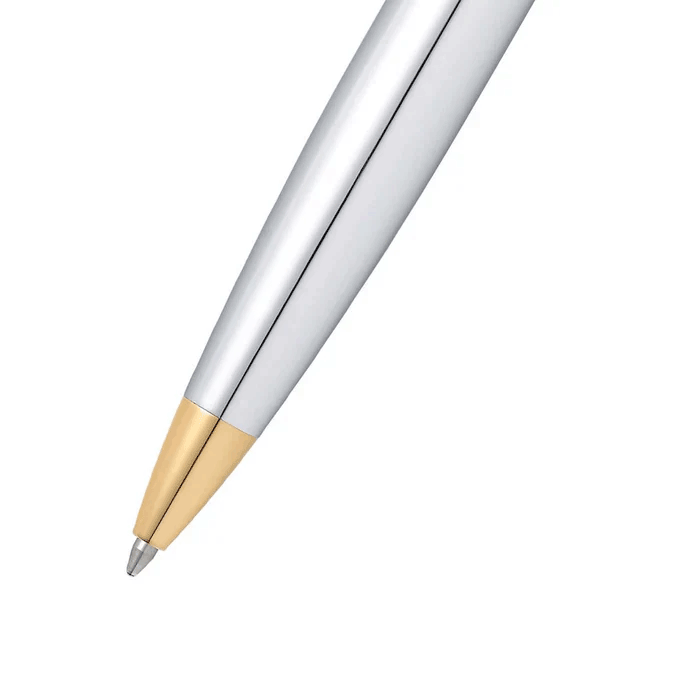 Sheaffer 300 Chrome with Gold Trims Ballpoint Pen