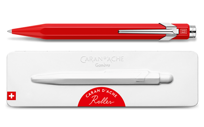 Roller Pen 849, Red with etui