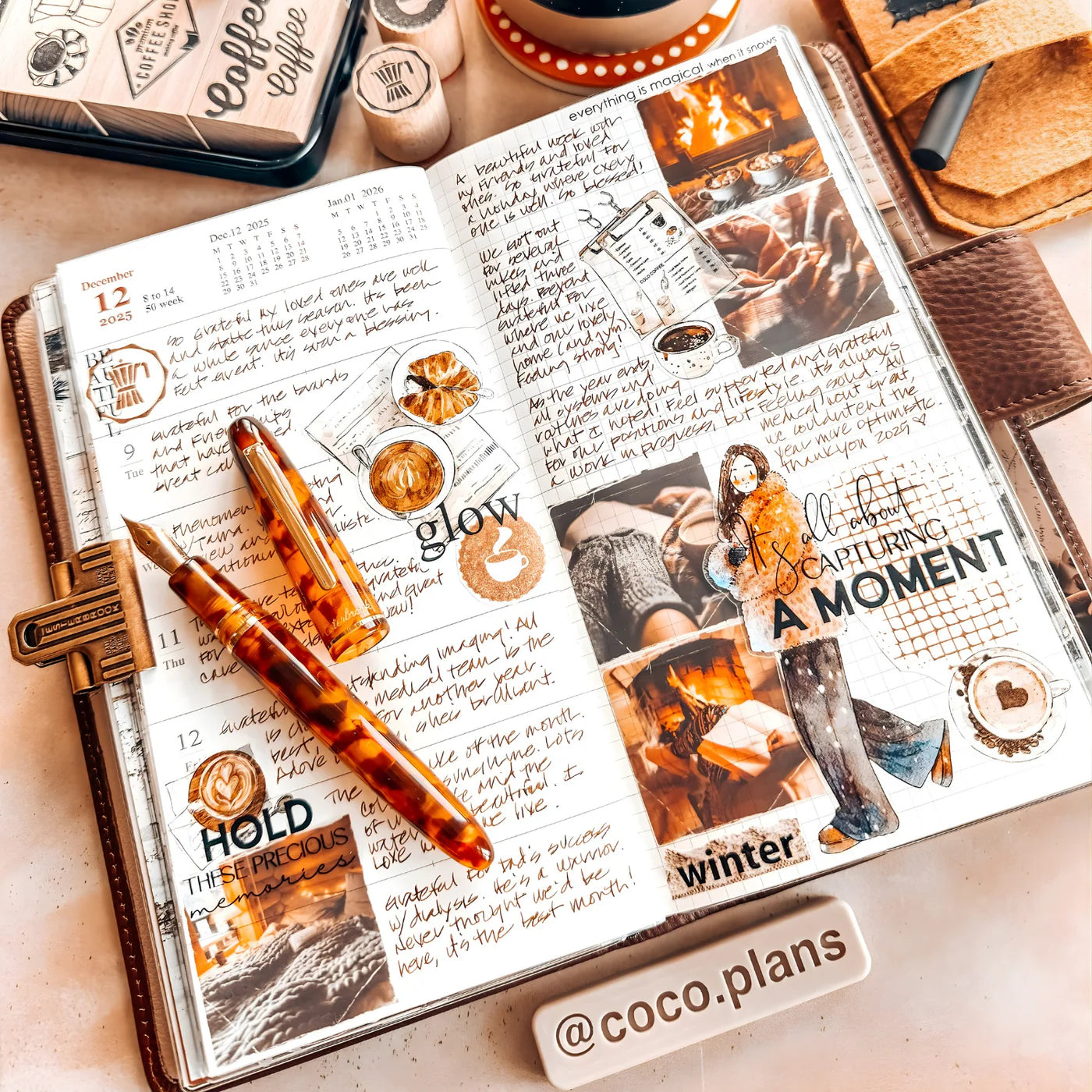 Esterbrook Amber Tortoise Estie Fountain Pen