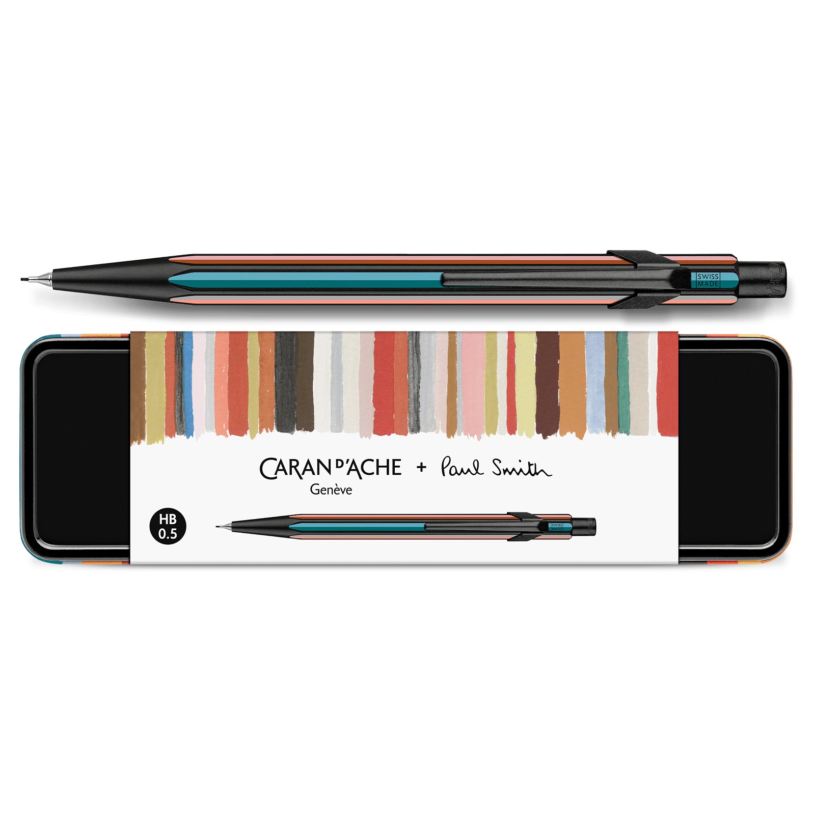 Caran D' Ache 849™ Mechanical Pencil Paul Smith Black (0.5mm)
