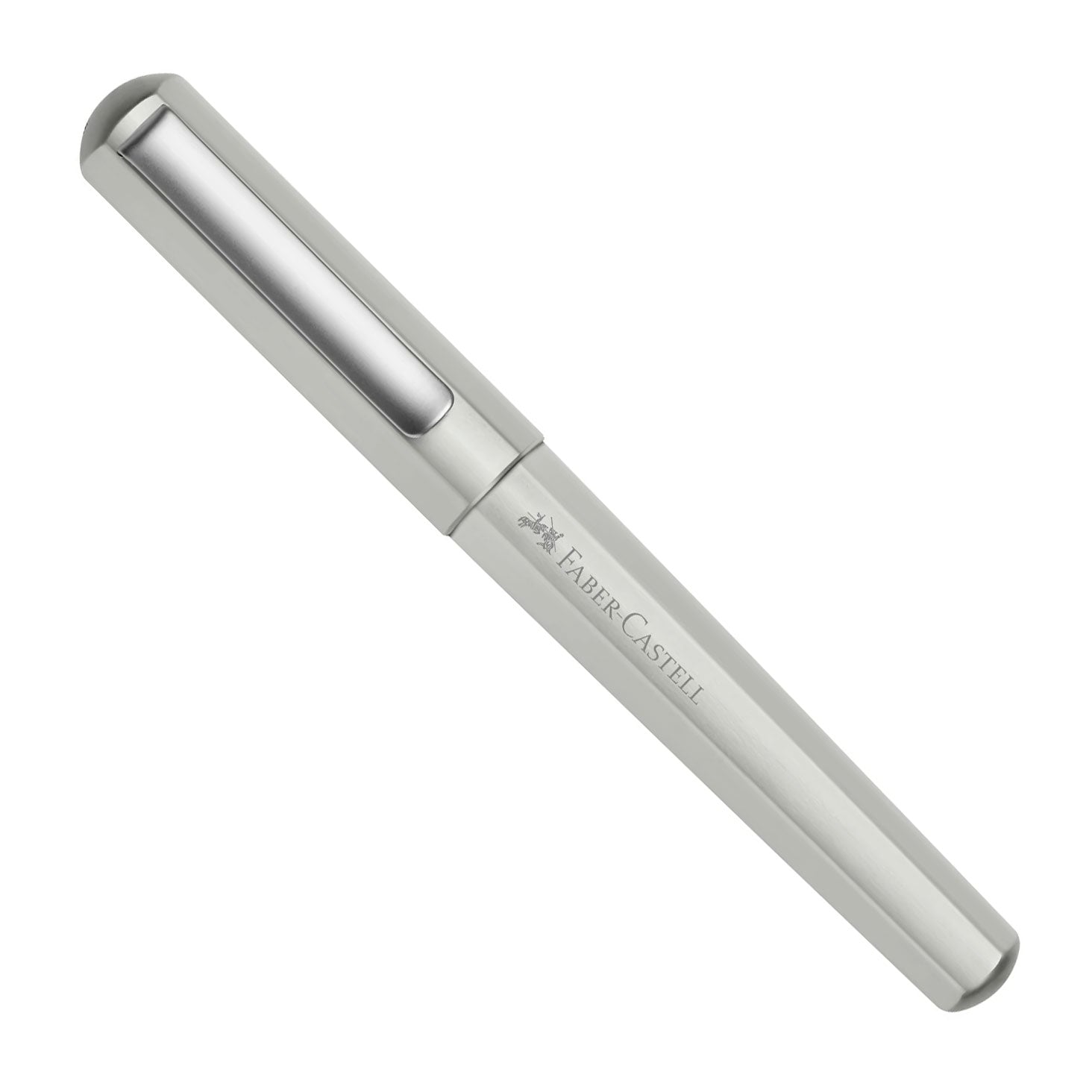 Faber-Castell Hexo Rollerball Pen Matte Silver