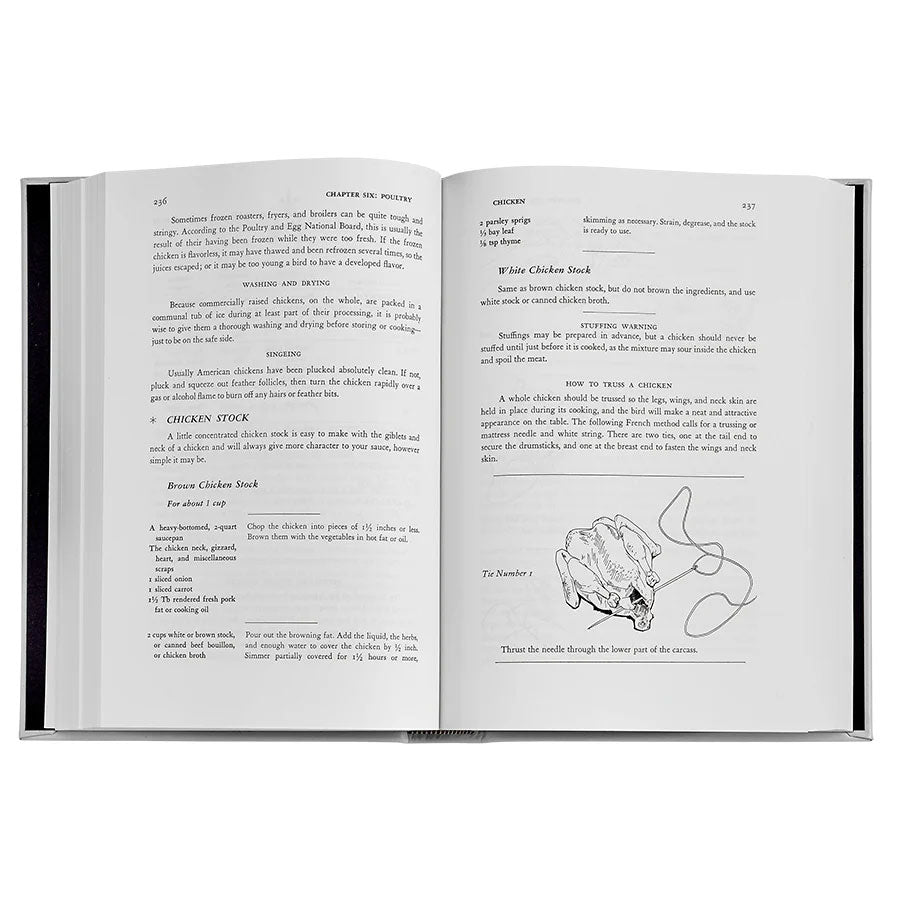 Graphic Image Julia Child Mastering the Art of French Cooking - Ice Bonded Leather