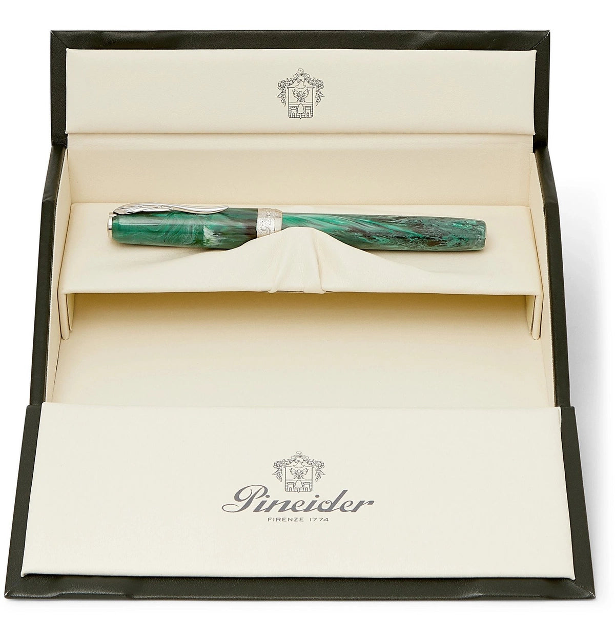 Pineider Pens La Grande Belleza(Great Beauty) Gemstones Rollerball Green