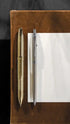 Fisher Space Pen Infinium Solar Flare Gold Titanium Nitride Space Pen