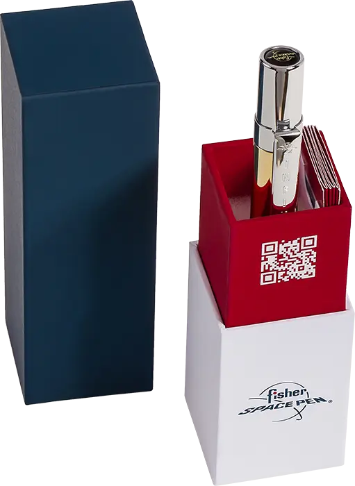 Fisher Space Pen Infinium Solar Flare Gold Titanium Nitride & Chrome Space Pen