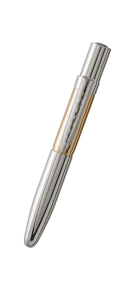 Fisher Space Pen Infinium Solar Flare Gold Titanium Nitride & Chrome Space Pen