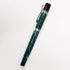 Monteverde Jewelria Round Resin Fountain Pen Green Swirl Stub Nib