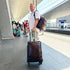 Jack Georges 22" Wheeled Carry-on Bag #7522 Hand-stained, Full-grain Buffalo Leather