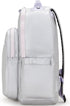 Kipling Seoul Large  Metallic 15" Laptop Backpack Silver Glow Metallic