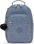 Kipling Seoul Small  Nylon Tablet Backpack Blue Stone