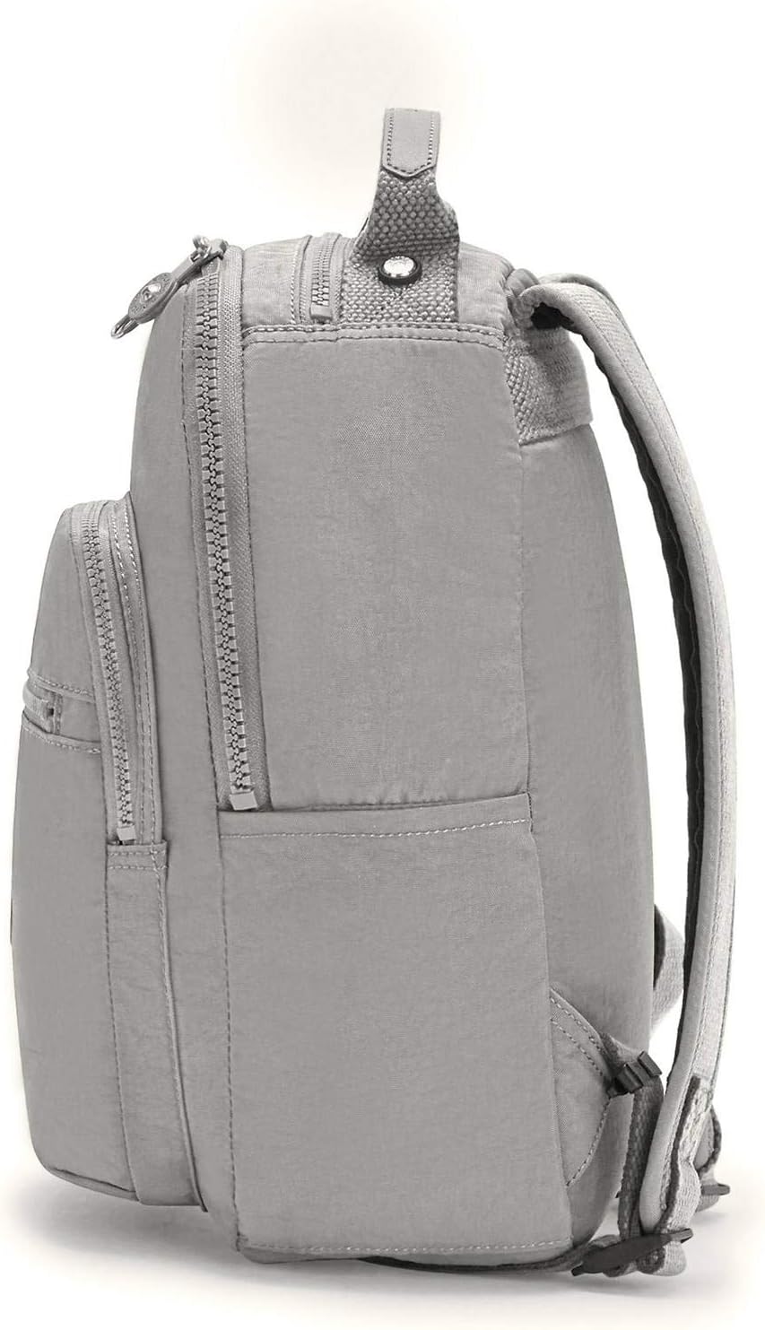 Kipling Seoul Small  Nylon Tablet Backpack Grey Gris