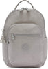 Kipling Seoul Small  Nylon Tablet Backpack Grey Gris