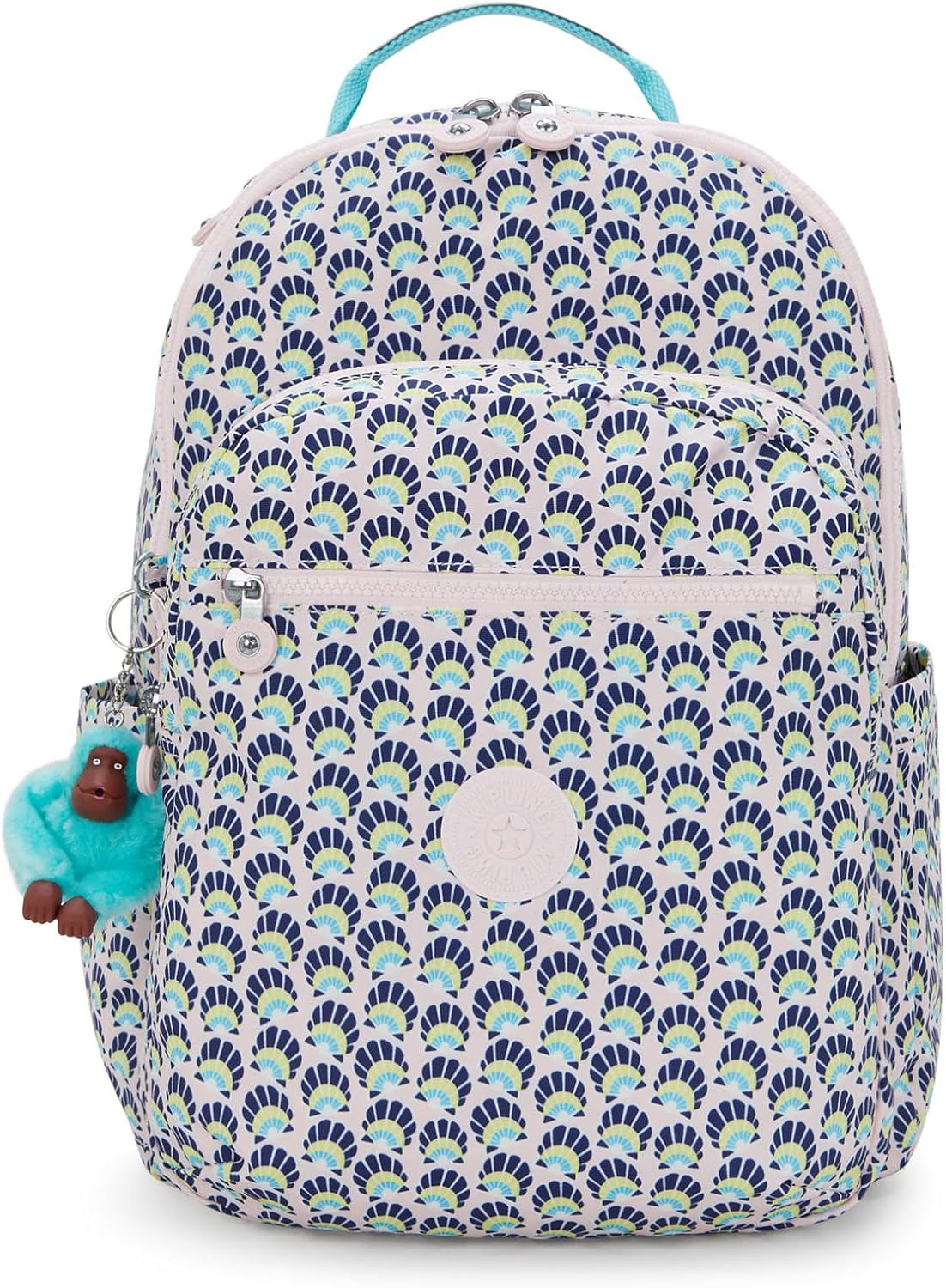 Kipling Seoul Large  Printed 15" Laptop Backpack - Geo Shell