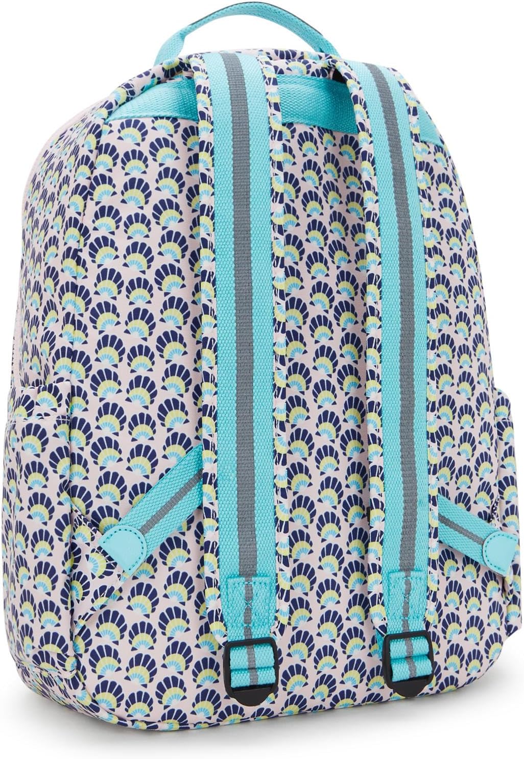 Kipling Seoul Large  Printed 15" Laptop Backpack - Geo Shell