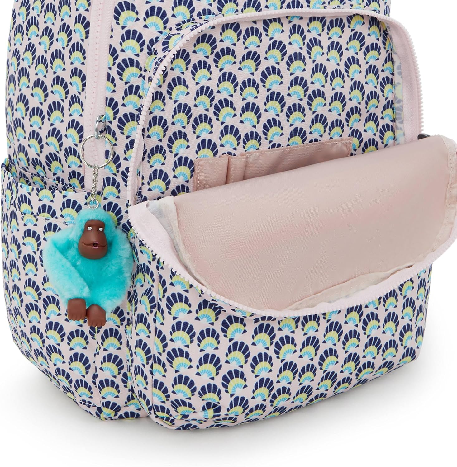 Kipling Seoul Large  Printed 15" Laptop Backpack - Geo Shell