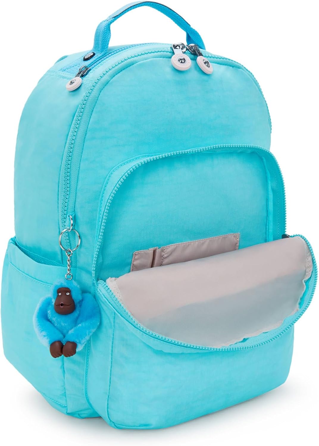 Kipling Seoul Large 15" Laptop Backpack - Poppy Aqua