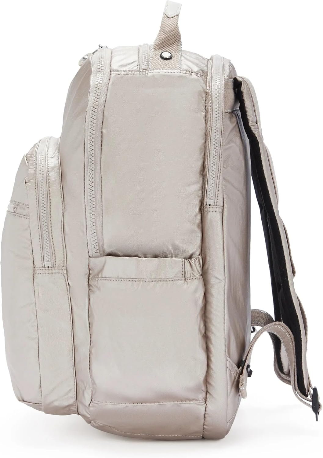 Kipling Seoul Extra Large  Metallic 17" Laptop Backpack - Metallic Glow
