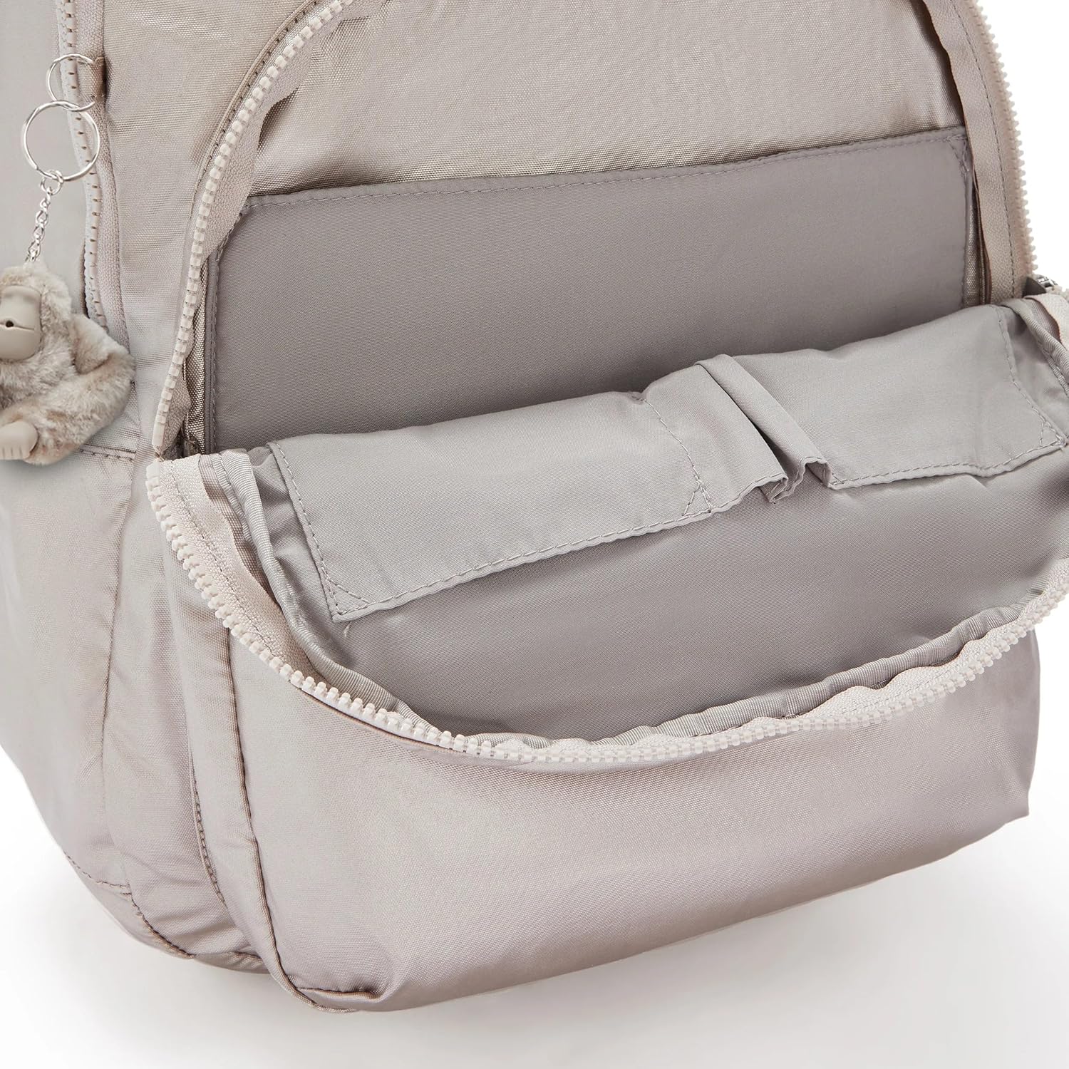 Kipling Seoul Extra Large  Metallic 17" Laptop Backpack - Metallic Glow