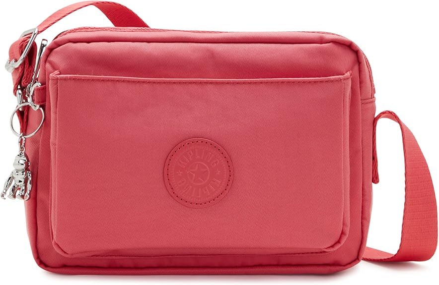 Kipling Abanu Medium Crossbody Bag - Natural Coral