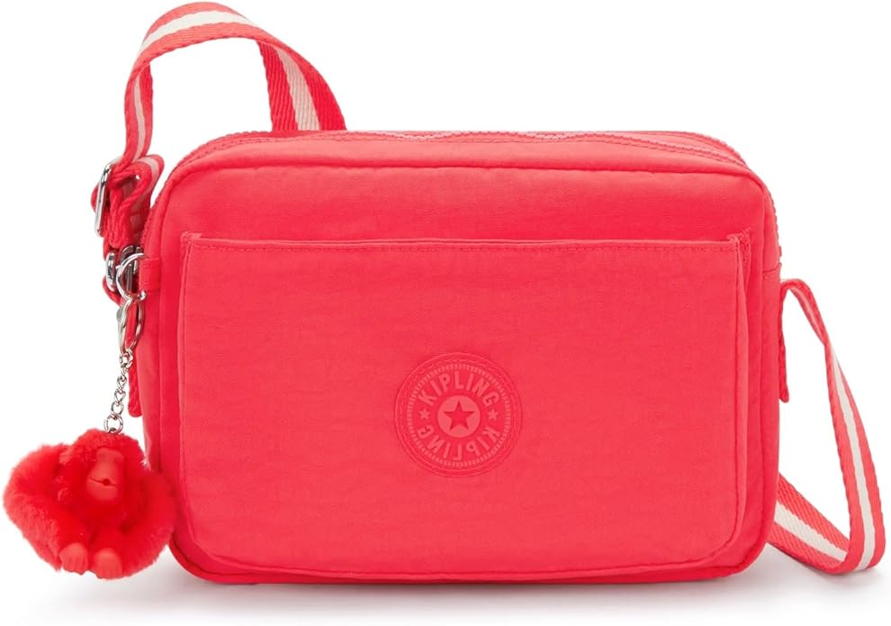 Kipling Abanu Medium Crossbody Bag - Escape Red