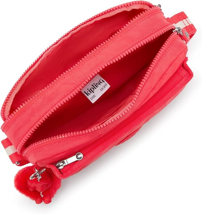 Kipling Abanu Medium Crossbody Bag - Escape Red