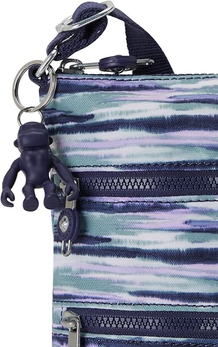 Kipling Keiko Printed Crossbody Mini Bag Brush Stripes