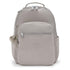 Kipling Seoul Large Nylon Laptop Backpack Grey Gris