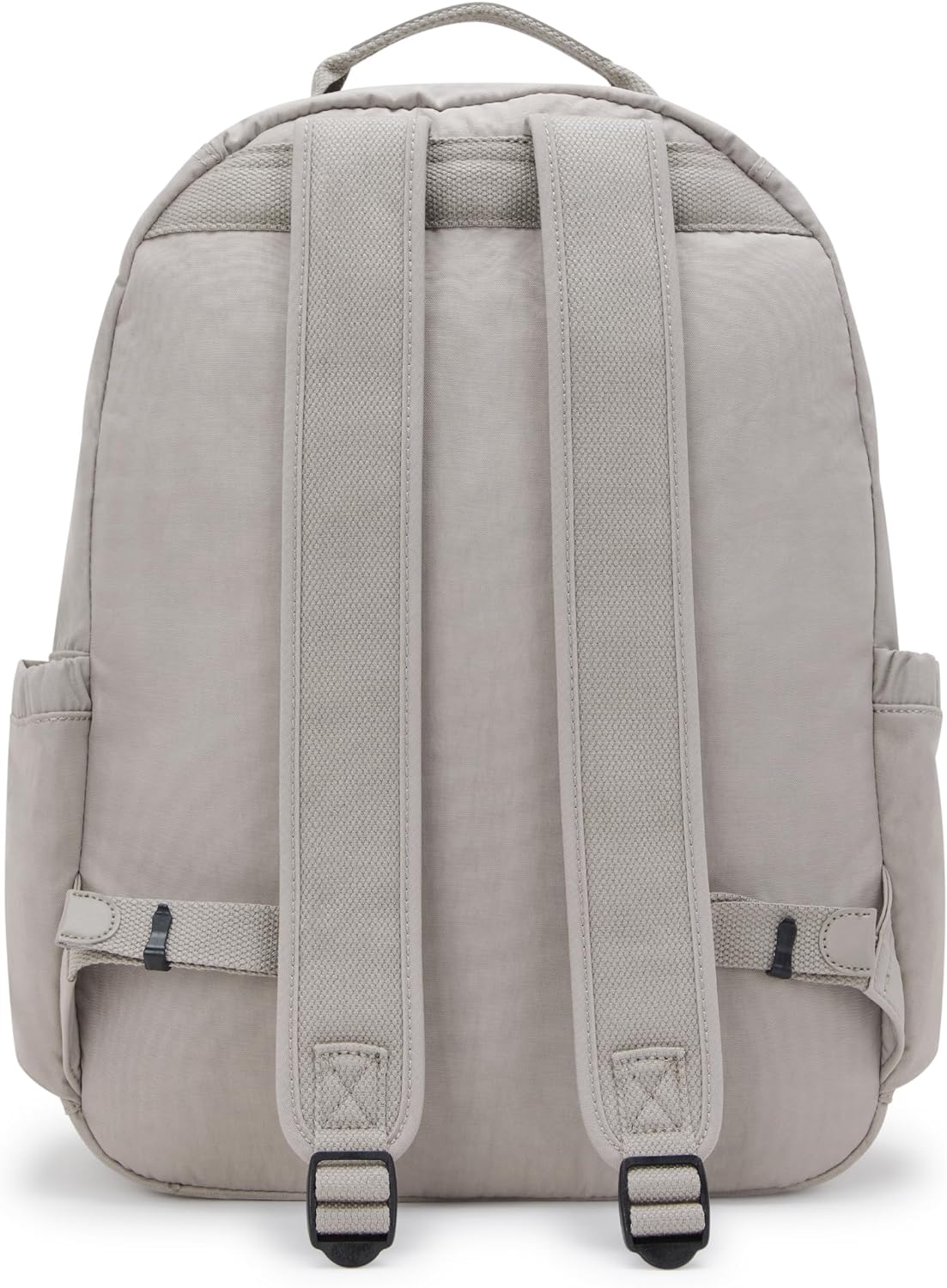 Kipling Seoul Large Nylon Laptop Backpack Grey Gris