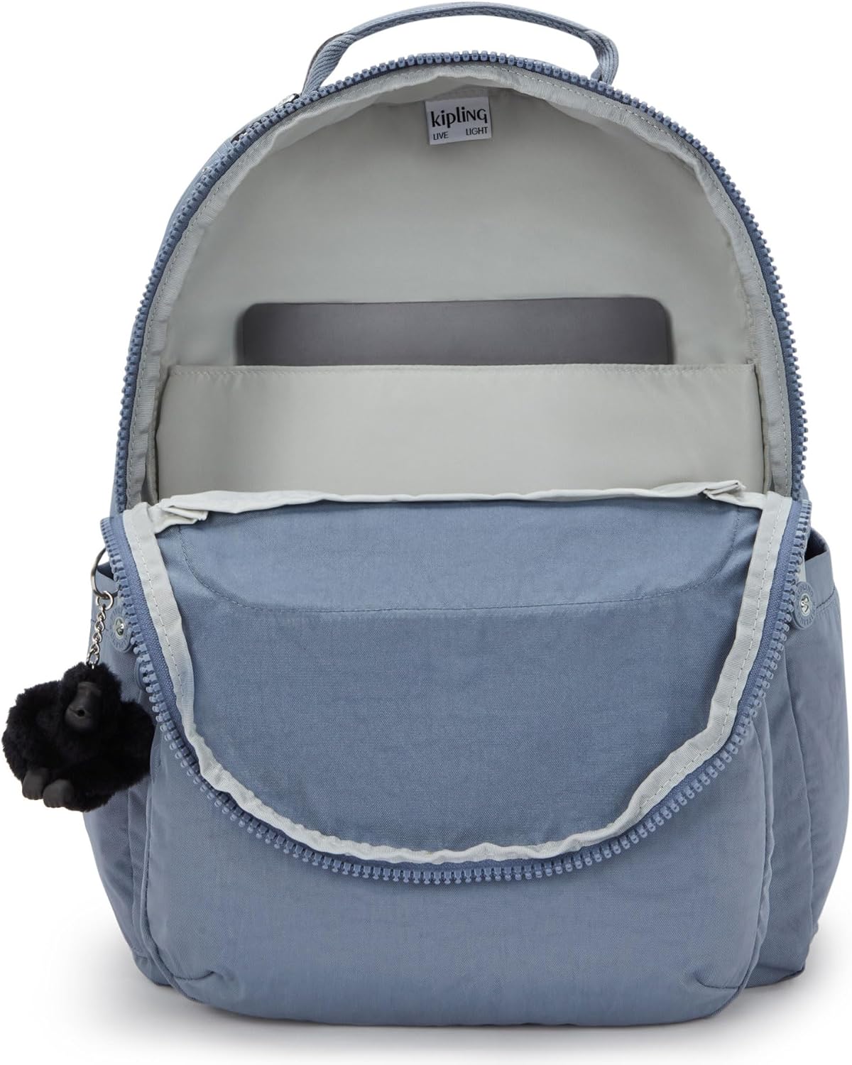 Kipling Seoul Large 15" Laptop Backpack - Blue Stone