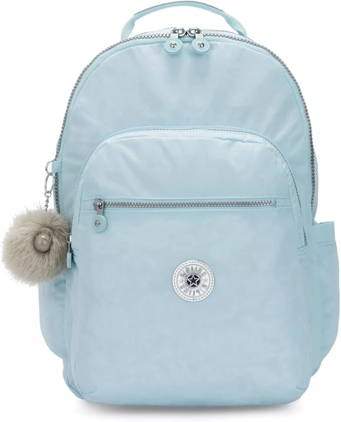Kipling Seoul Large 15" Laptop Backpack Bridal - Bridal Blue