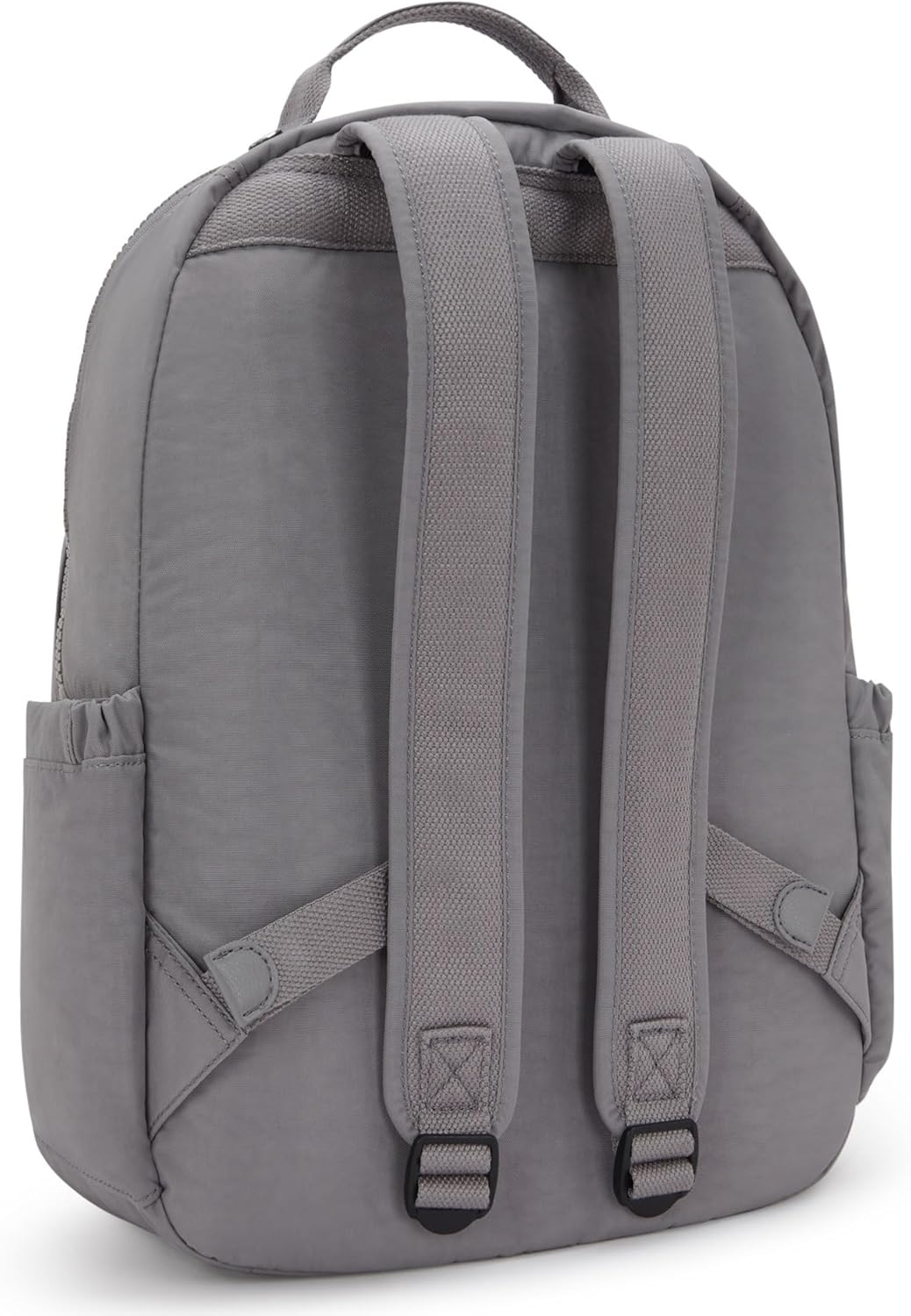 backpack laptop sleeve kipling Kipling Seoul Large Nylon 15 Laptop Backpack Inviting Grey
