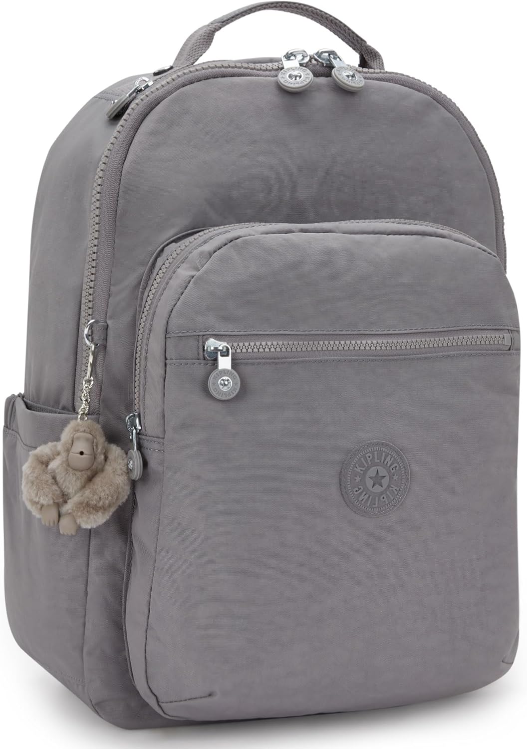 Kipling Seoul Large 15" Laptop Backpack - Inviting Grey