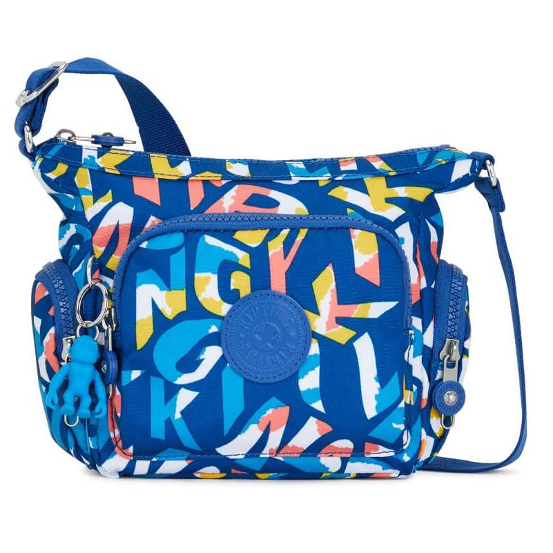 Kipling Gabbie Mini Printed Crossbody Bag - Kipling Neon