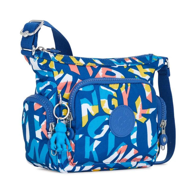 Kipling Gabbie Mini Printed Crossbody Bag - Kipling Neon