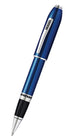Cross Peerless Translucent Quartz Blue Rollerball Pen