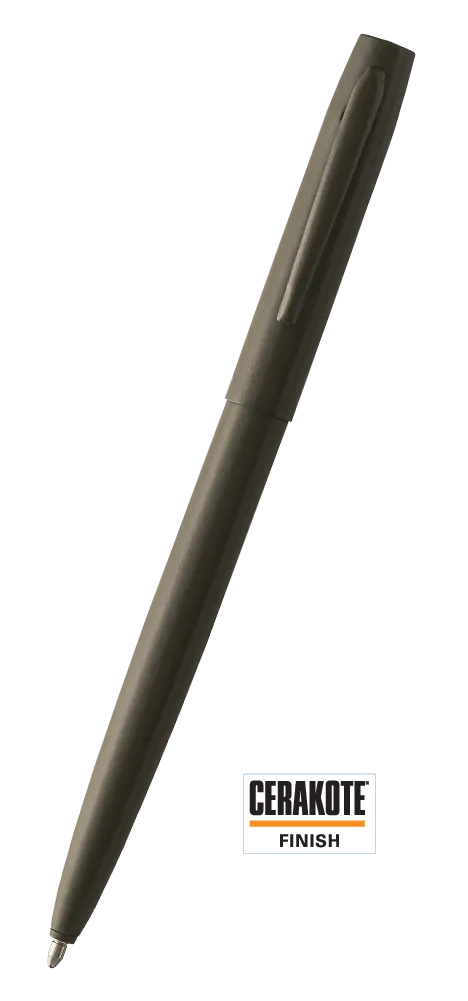 Fisher O.D. Green Cerakote Cap-O-Matic Space Pen