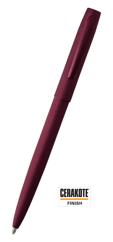 Fisher Black Cherry Cerakote Cap-O-Matic Space Pen