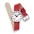 Mondaine EVO2 26 MM Watch, RED VEGAN GRAPE LEATHER