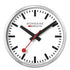Mondaine Wall Clock Silver 25 cm - Altman Luggage 