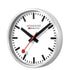 Mondaine Wall Clock Silver 25 cm - Altman Luggage 