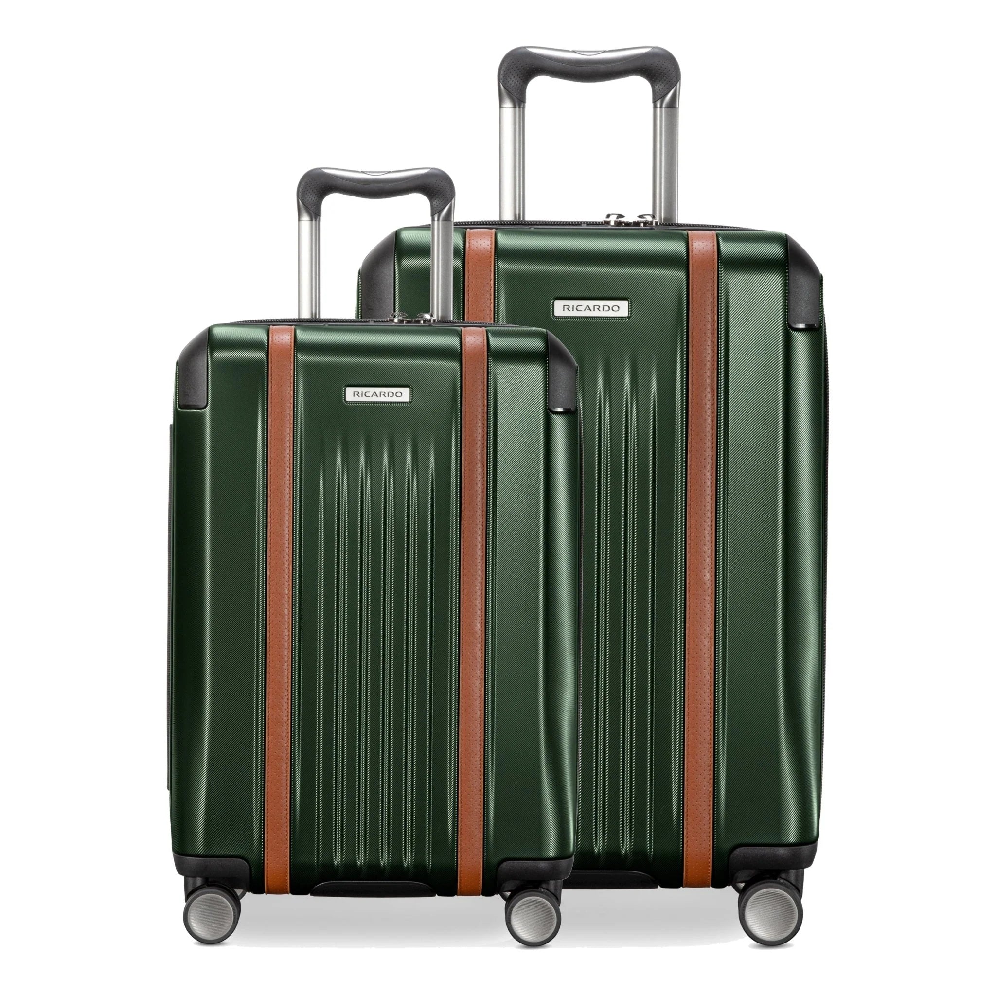 Ricardo of Beverly Hills Montecito 2.0 Hardside 2-Piece Set Champagne (21" Carry-On, 29" Large Checked)