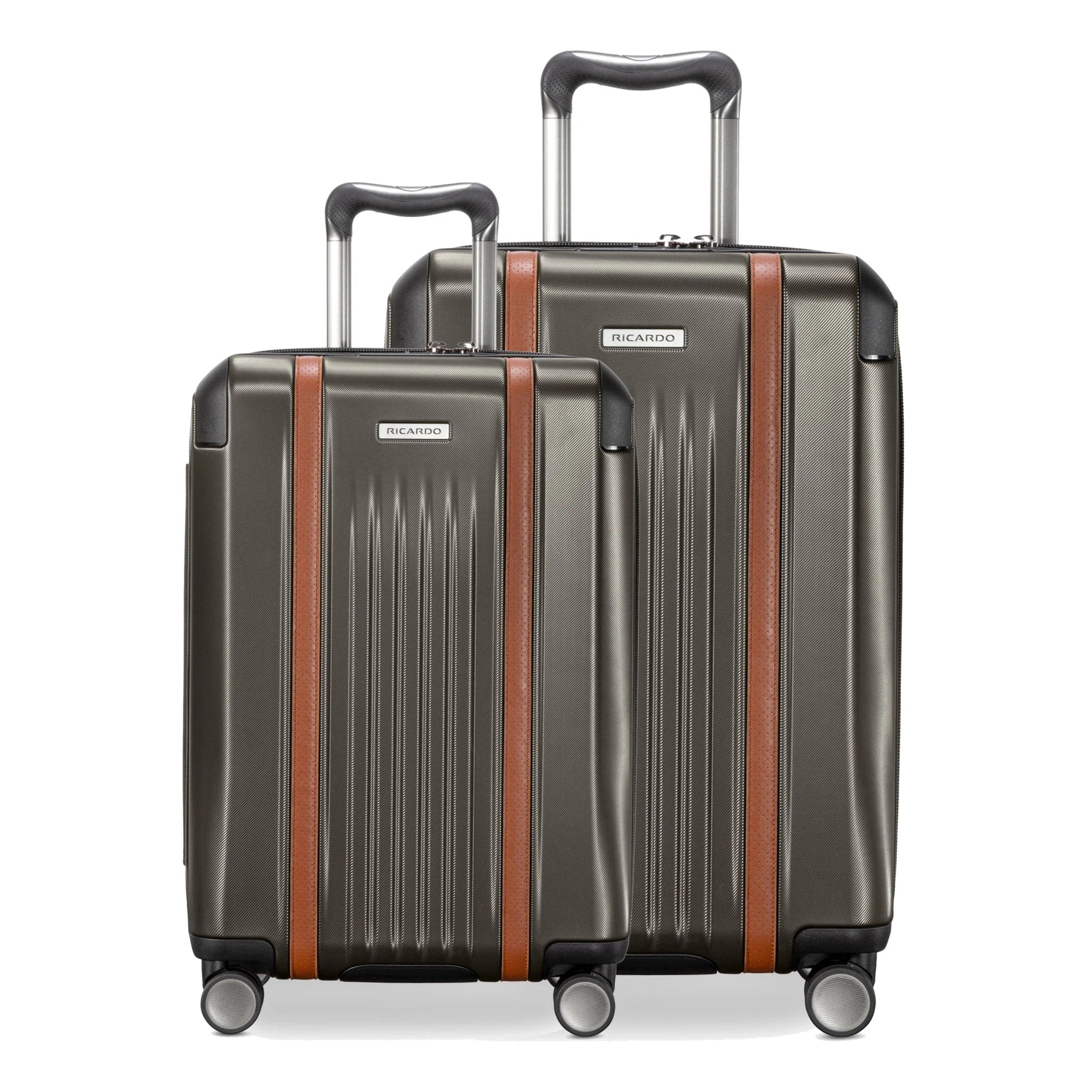 Ricardo of Beverly Hills Montecito 2.0 Hardside 2-Piece Set Champagne (21" Carry-On, 29" Large Checked)