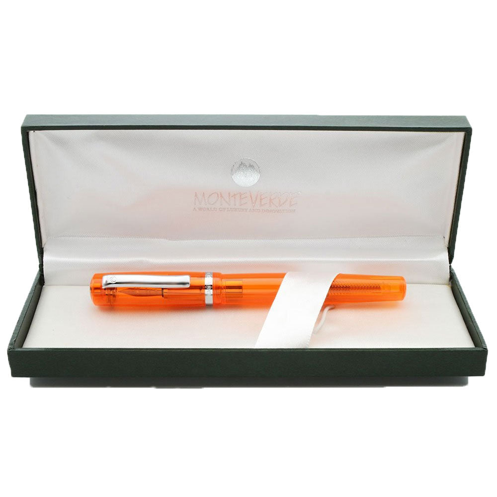 Monteverde Artista Crystal Orange Fountain Pen