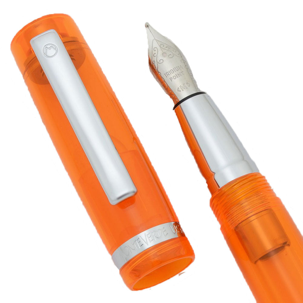 Monteverde Artista Crystal Orange Fountain Pen