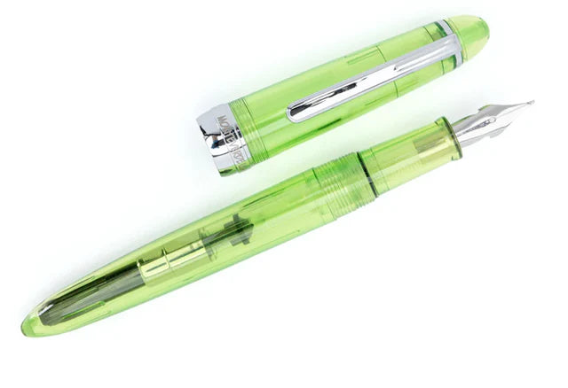 Monteverde  USA® Monza ID Green Fountain Pen OMNIFlex Nib (cartridge/converter/eyedropper filling system)