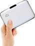 OGON STOCKHOLM SMART CASE WALLET Crackled White
