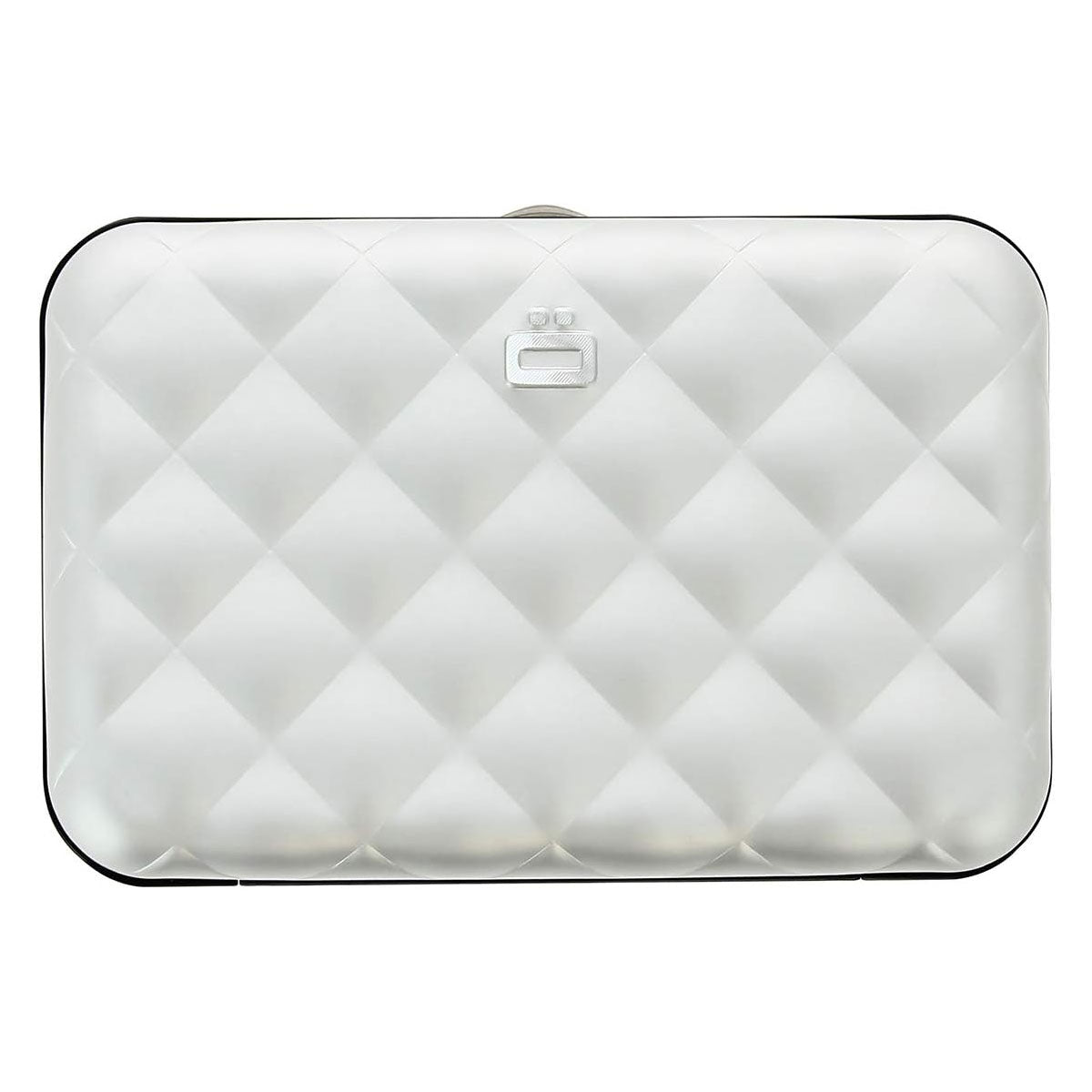 OGON Quilted Button SMART CASE WALLET Silver