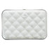 OGON Quilted Button SMART CASE WALLET Silver