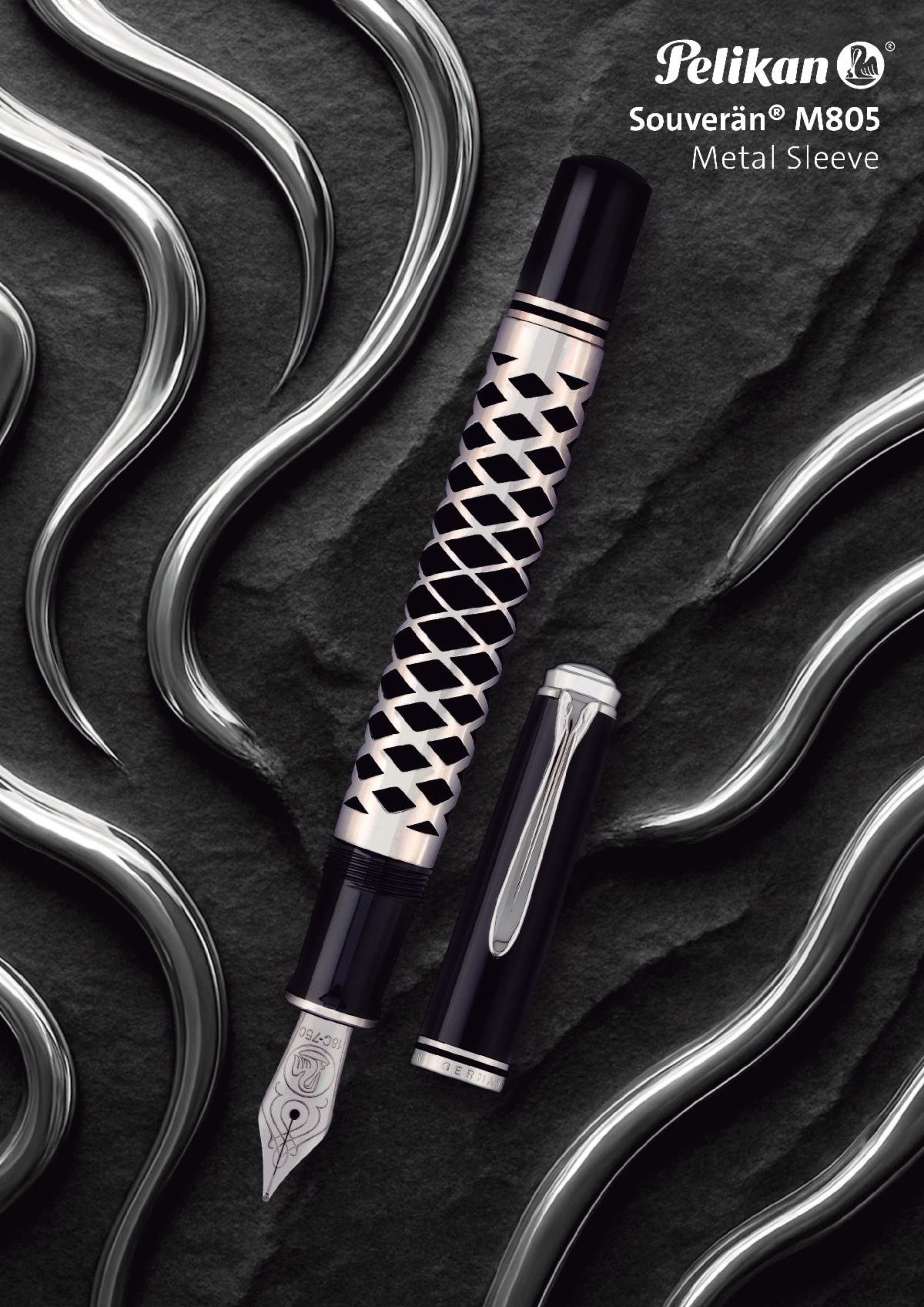 Pelikan Special Edition Souveran M805 Metal Sleeve Fountain Pen